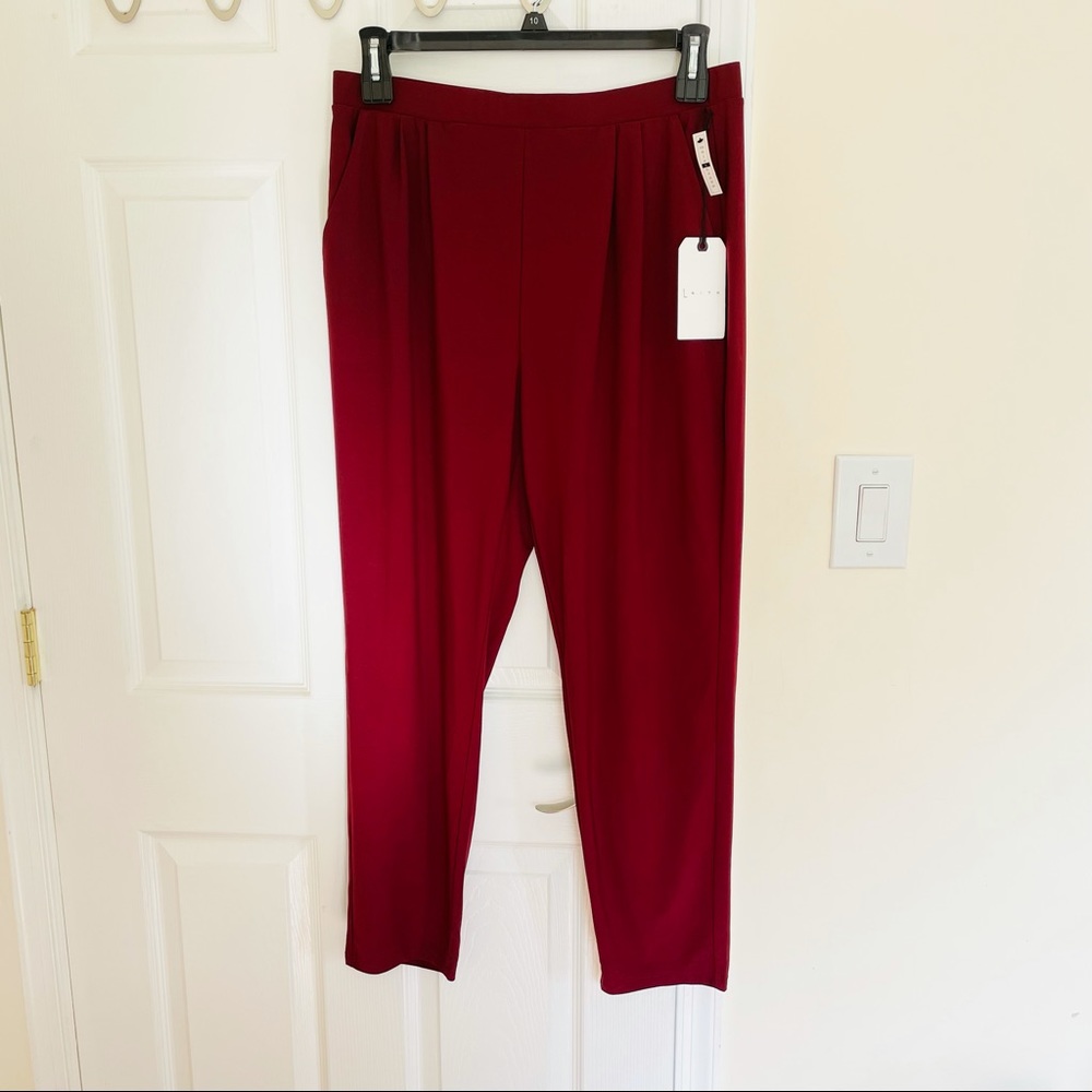 Leith Pants, Wine Color, Large